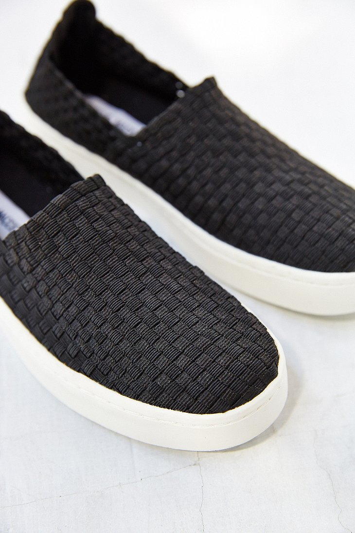 Lyst - Steve Madden Ex Slip-On Sneaker in Black