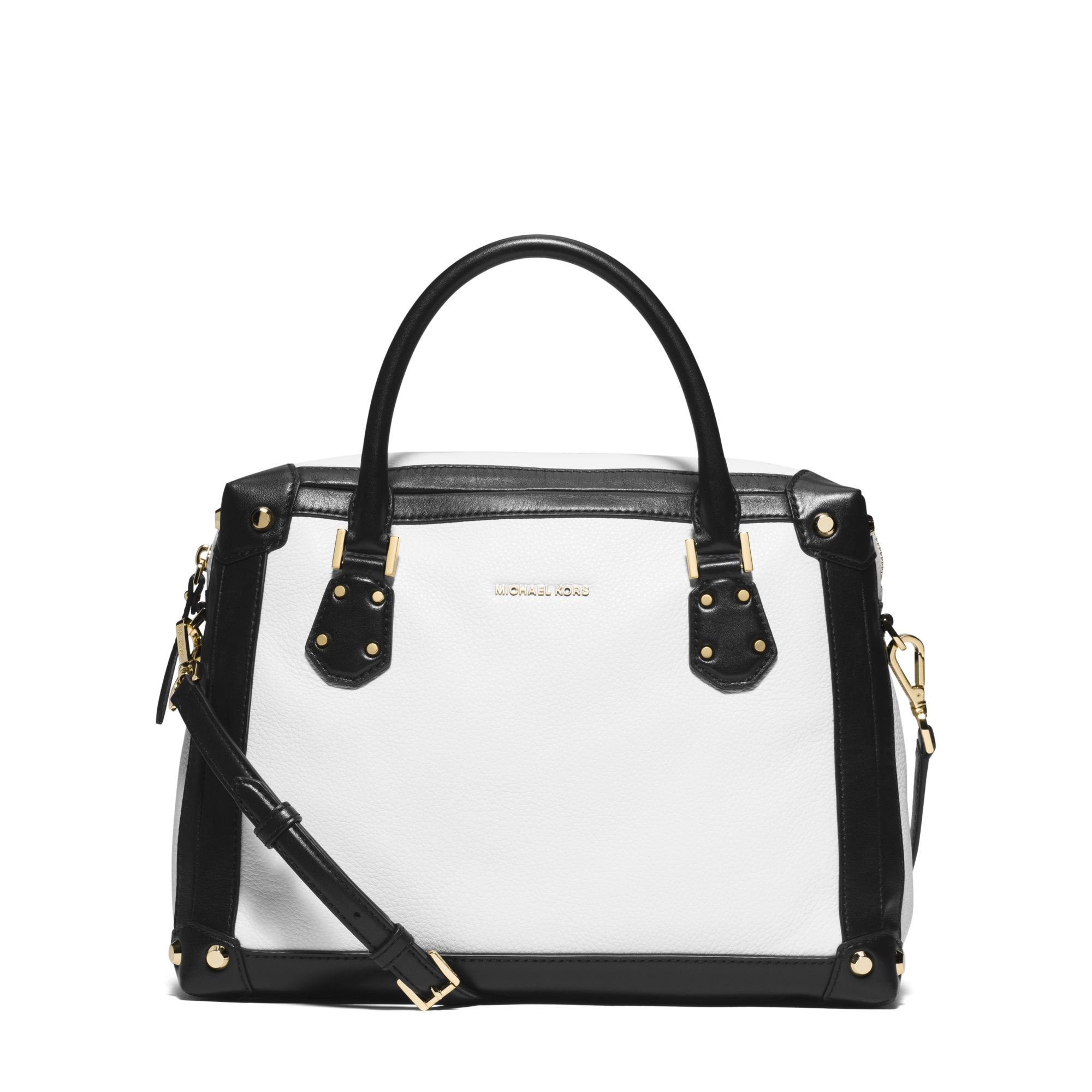 Where Can I Michael Kors Black And White Purse 20b63 82223