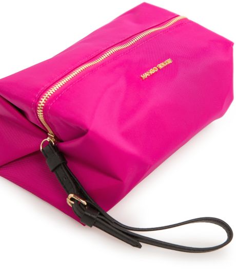 Mango Nylon Cosmetic Bag in Pink (Fuschia) | Lyst