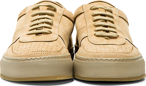 common projects tan sneakers