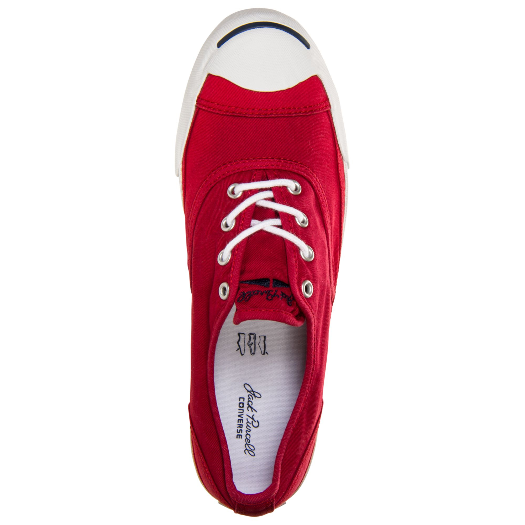 red converse jack purcell