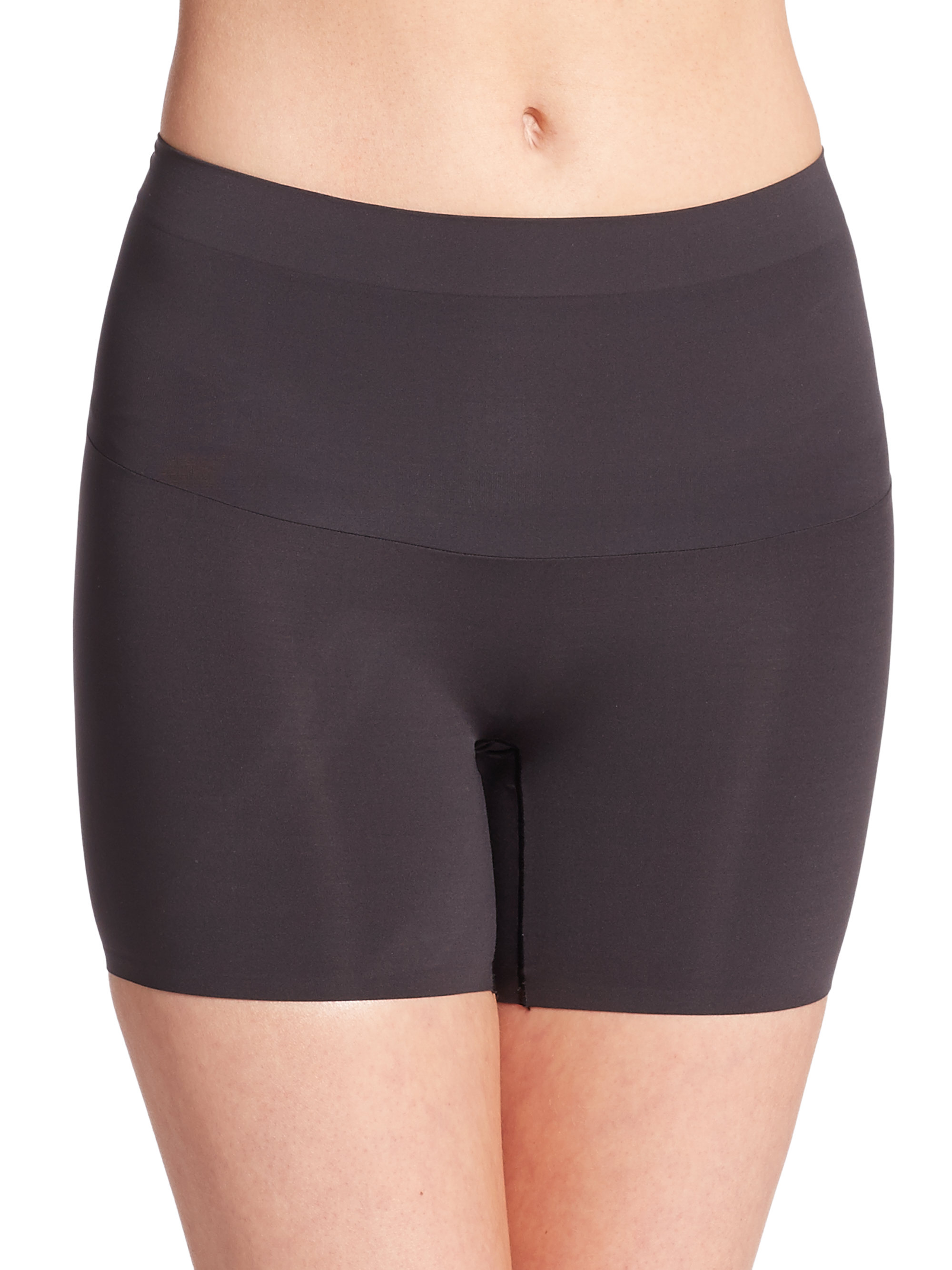 Spanx Shape My Day Girl Shorts in Black | Lyst