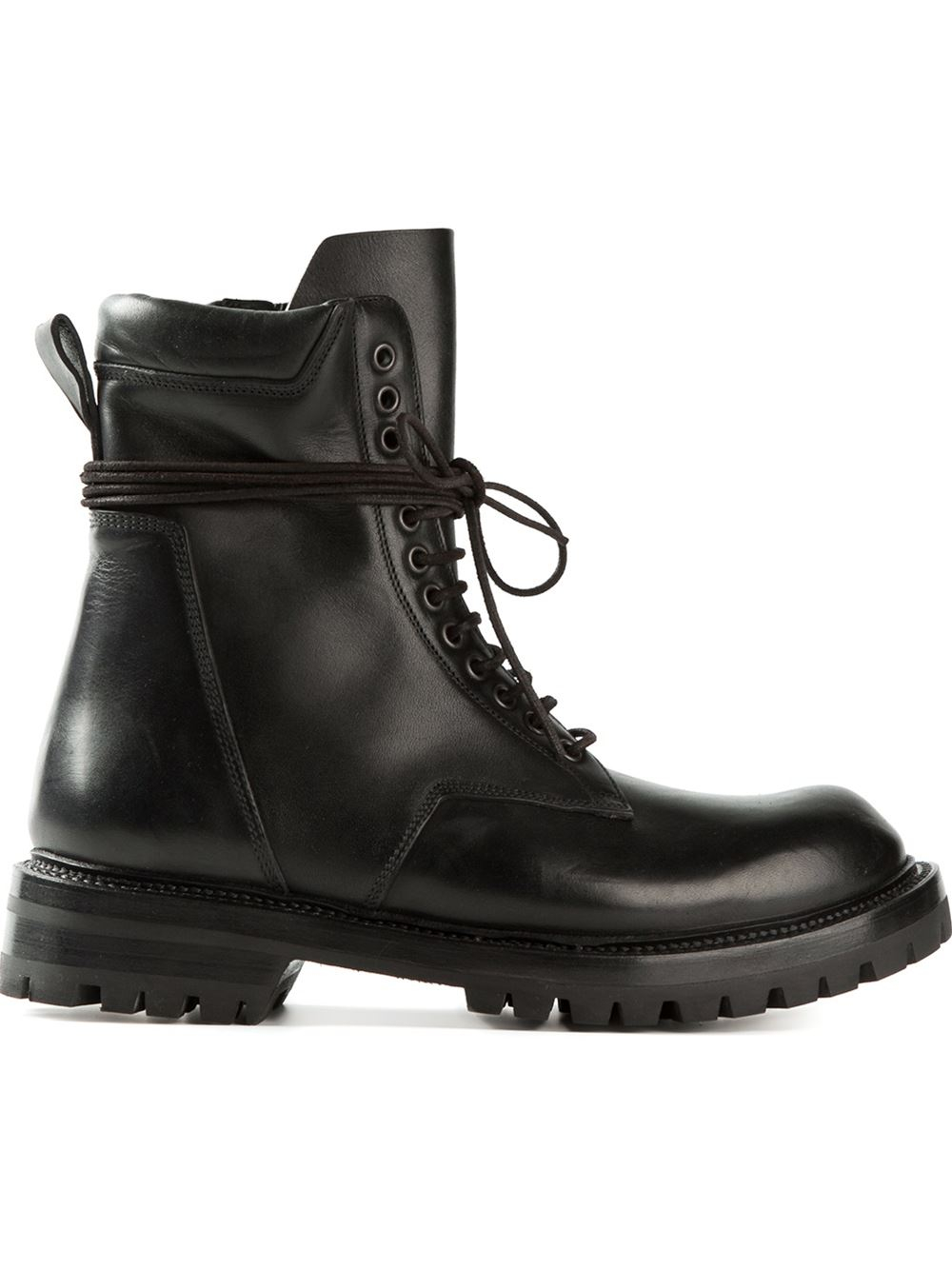 Rick Owens Army Boots - Army Military