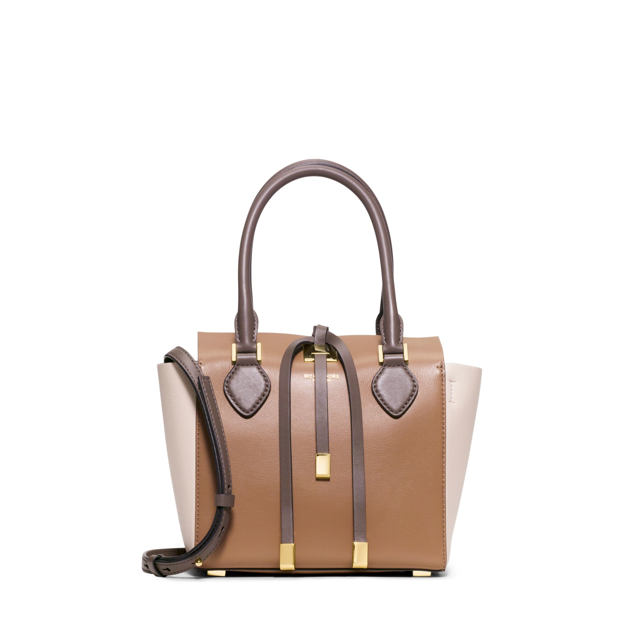 Miranda cloth handbag Michael Kors Beige in Cloth - 32450145