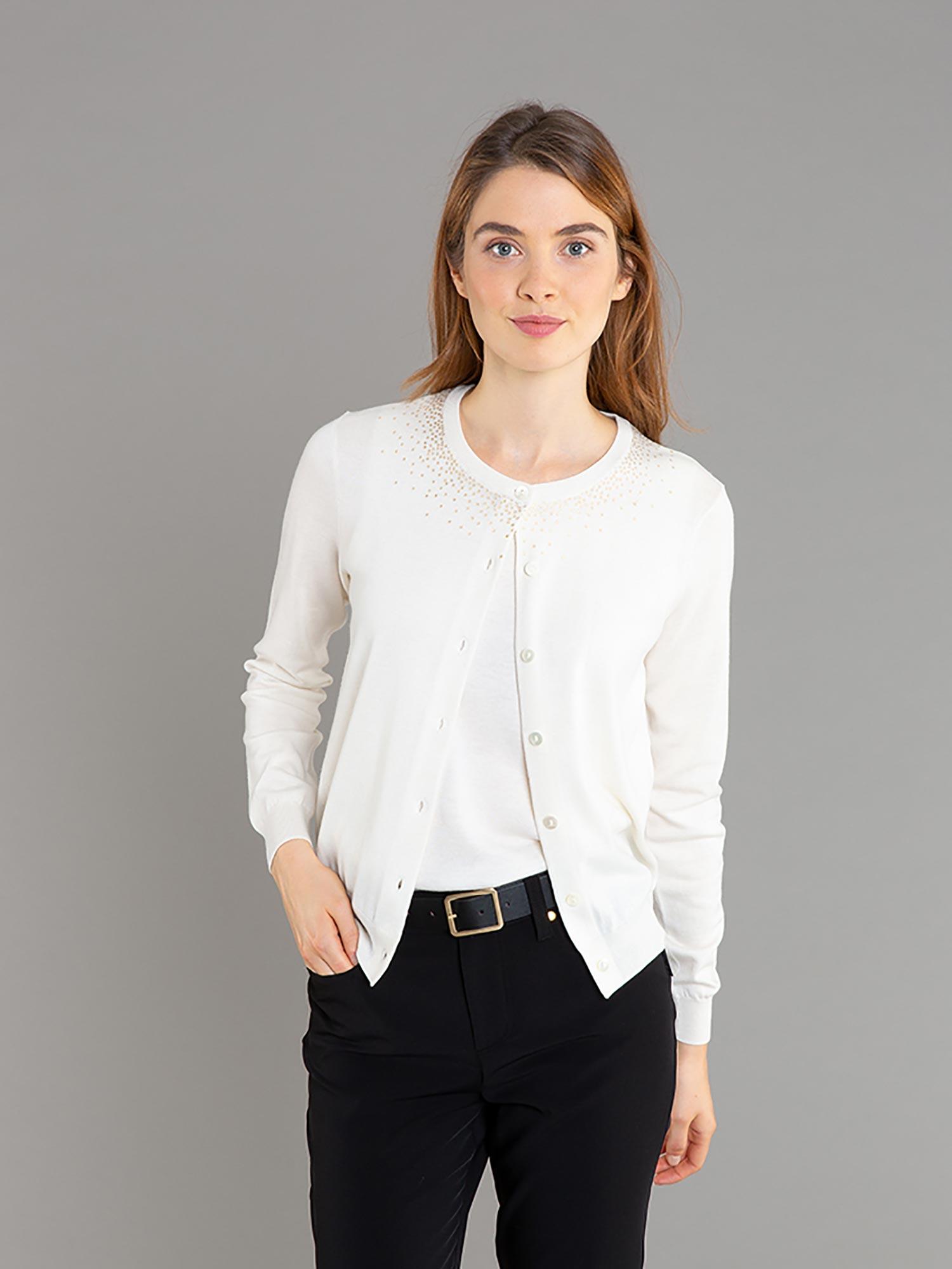 agnes b white shirt