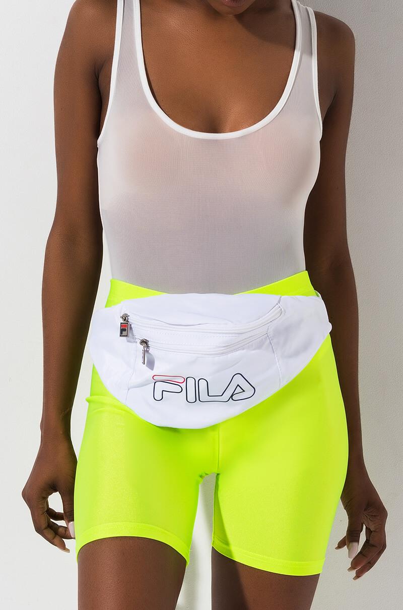 Fila Synthetic Fanny Pack in White - Lyst