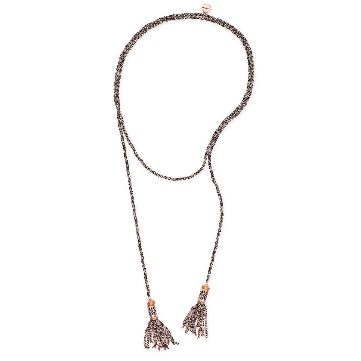 Lyst - Alex And Ani Holiday Tassel Wrap Necklace in Metallic