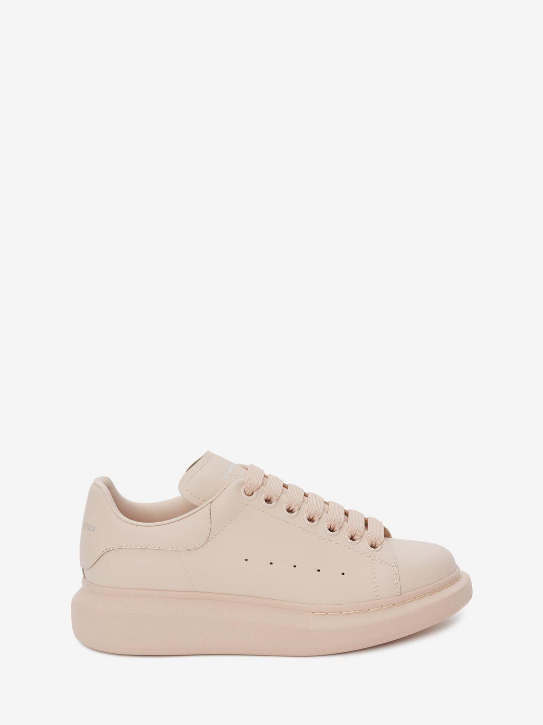 Alexander McQueen Leather Sneakers Oversized in Pink - Save 46% - Lyst