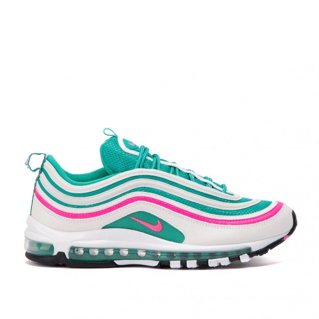 inexpensive air max 97 white zinfandel 56cf9 ad20c Nike Air Max 97 Trainers In White in White Lyst