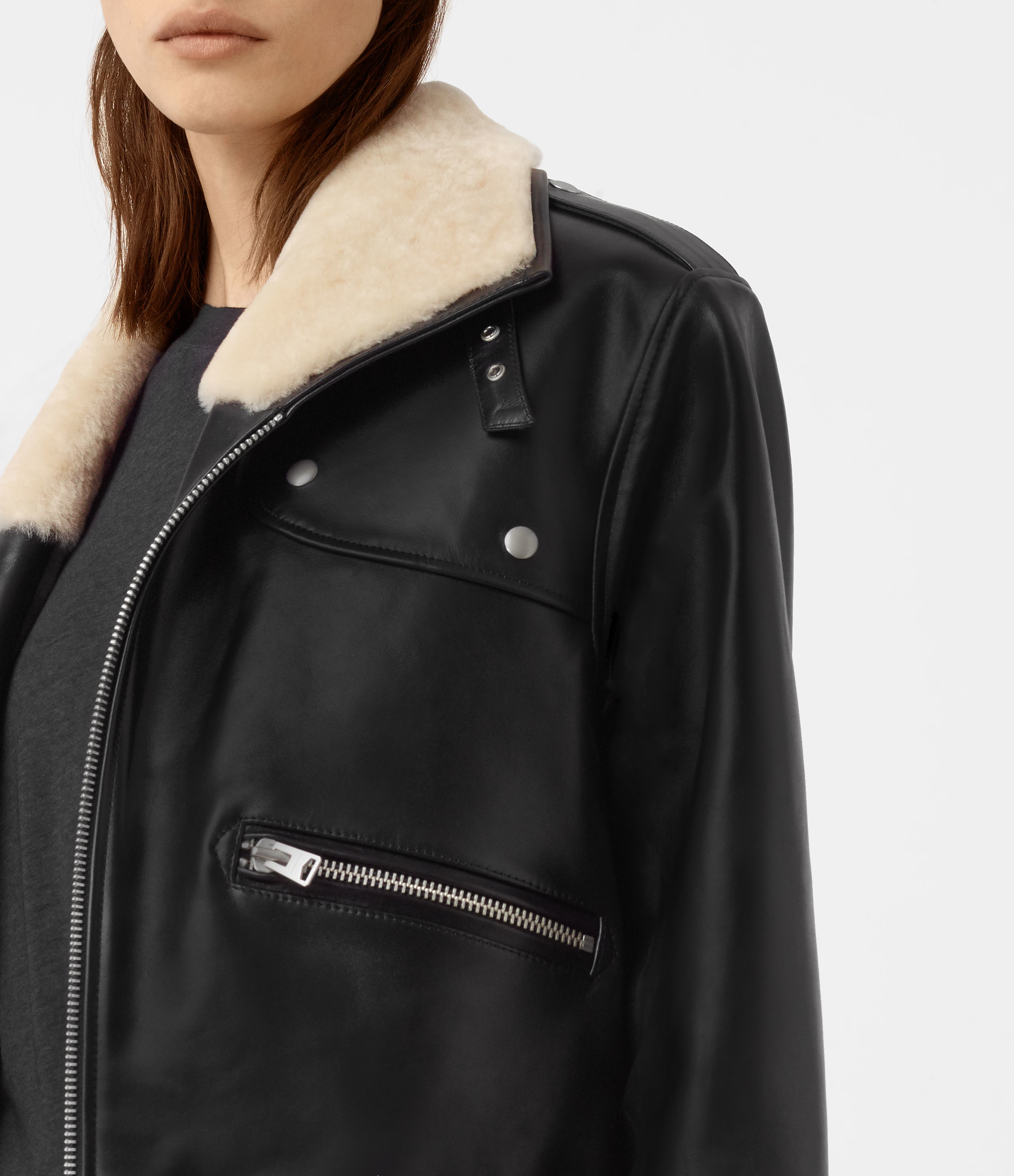 shearling allsaints