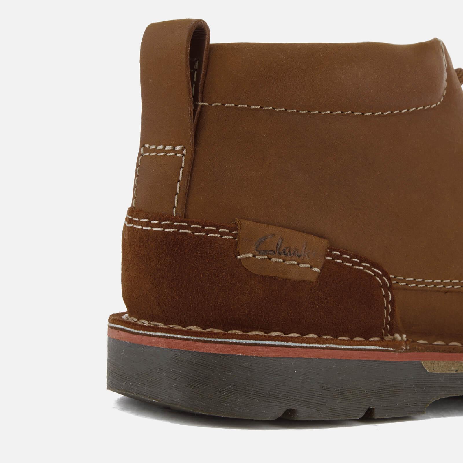 clarks nubuck boots