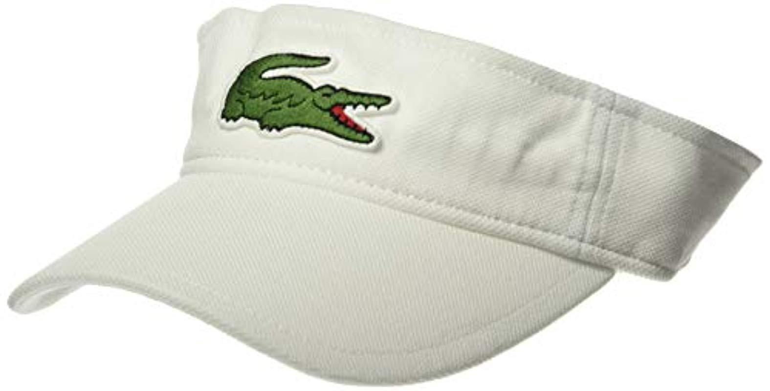 Lacoste Sport Miami Open Edition Visor in White for Men - Lyst