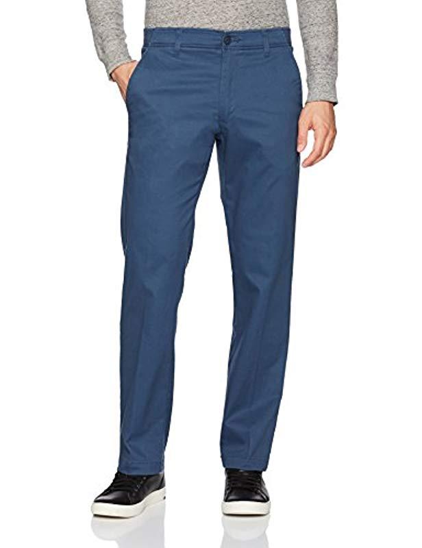 Lyst - Lee Jeans Performance Series Extreme Comfort Khaki Pant in Blue ...