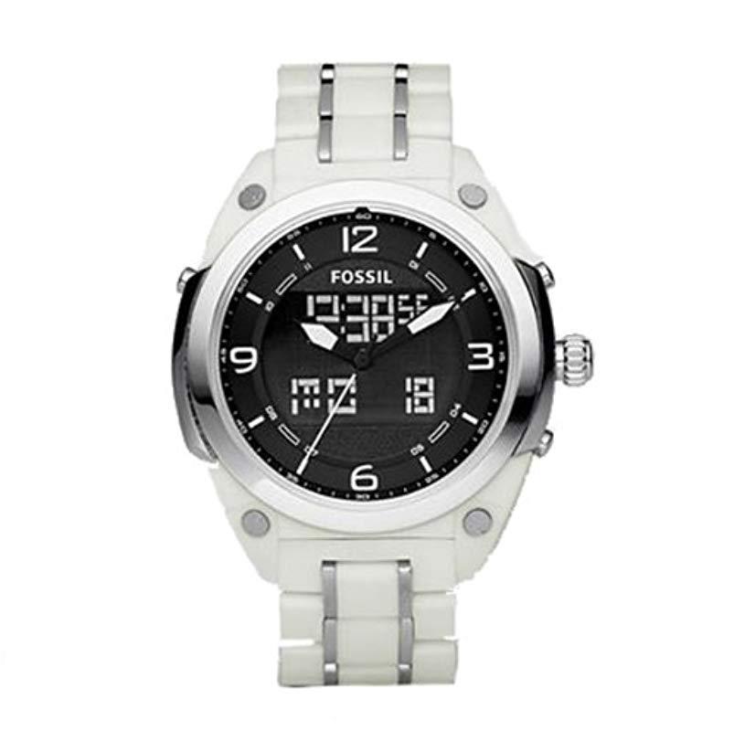 fossil digital watch mens