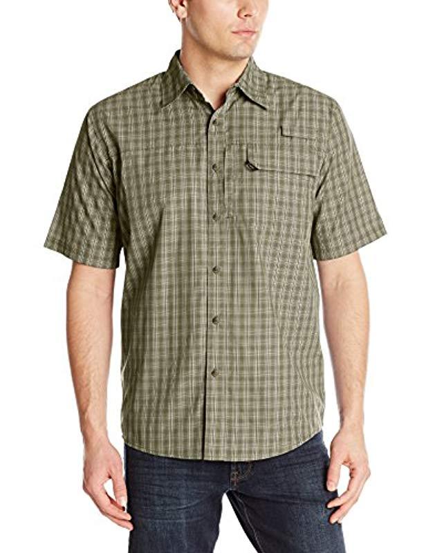 Wrangler Authentics Short-sleeve Utility Shirt for Men - Lyst