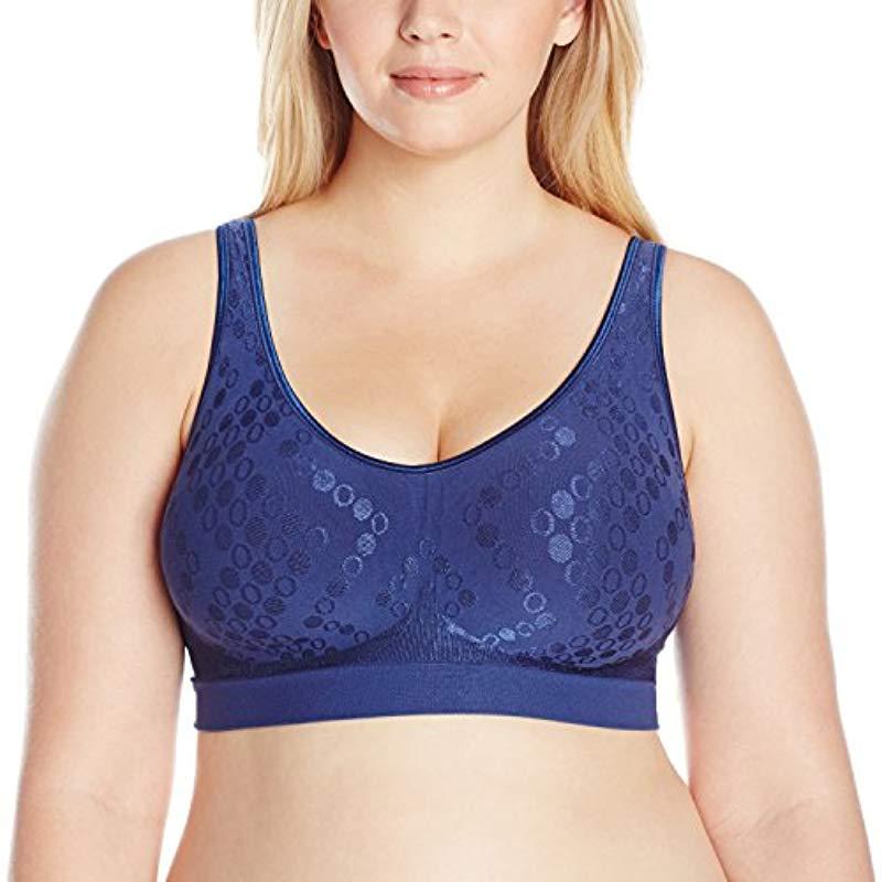 Bali Comfort Revolution Shaping Wirefree Bra In Blue Lyst