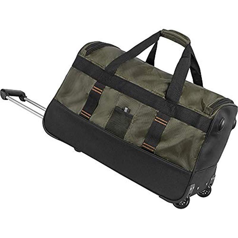 Timberland Wheeled Duffle Bag in Black for Men - Save 8% - Lyst