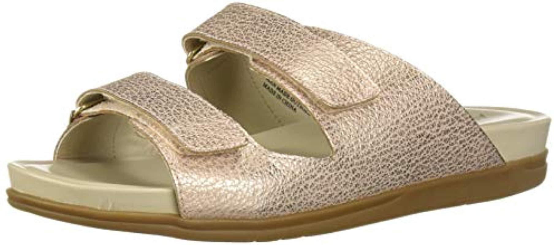 aerosoles metallic sandals