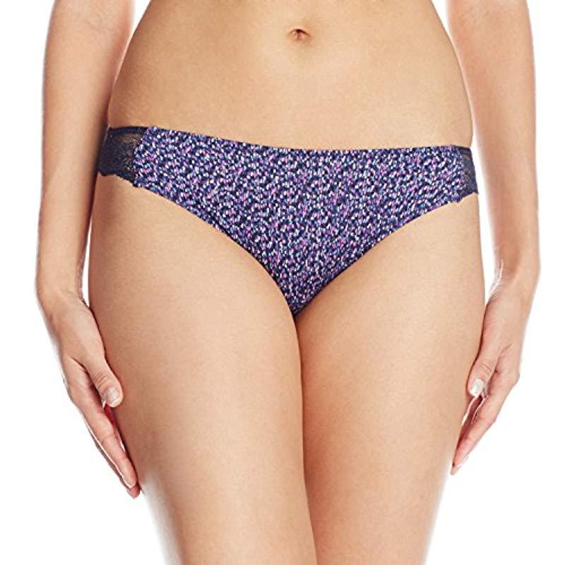 Maidenform Comfort Devotion Lace Back Tanga Panty in Blue - Lyst