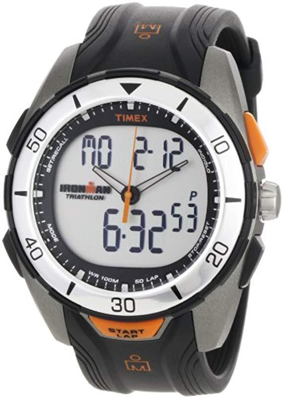 timex grey analog watch