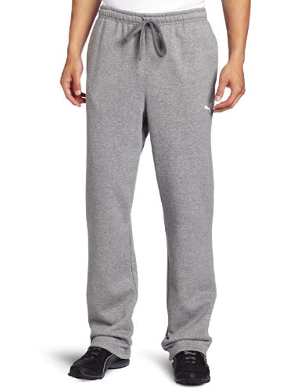 men's puma fleece pants