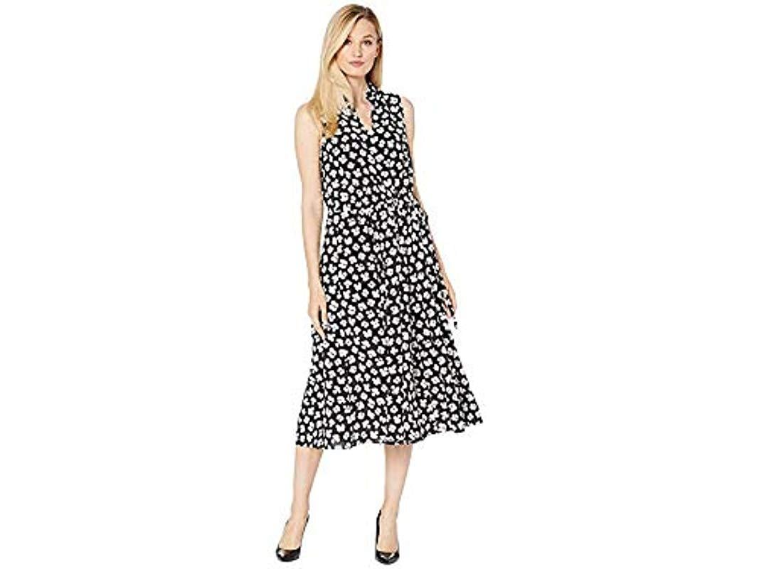 anne klein drawstring midi dress