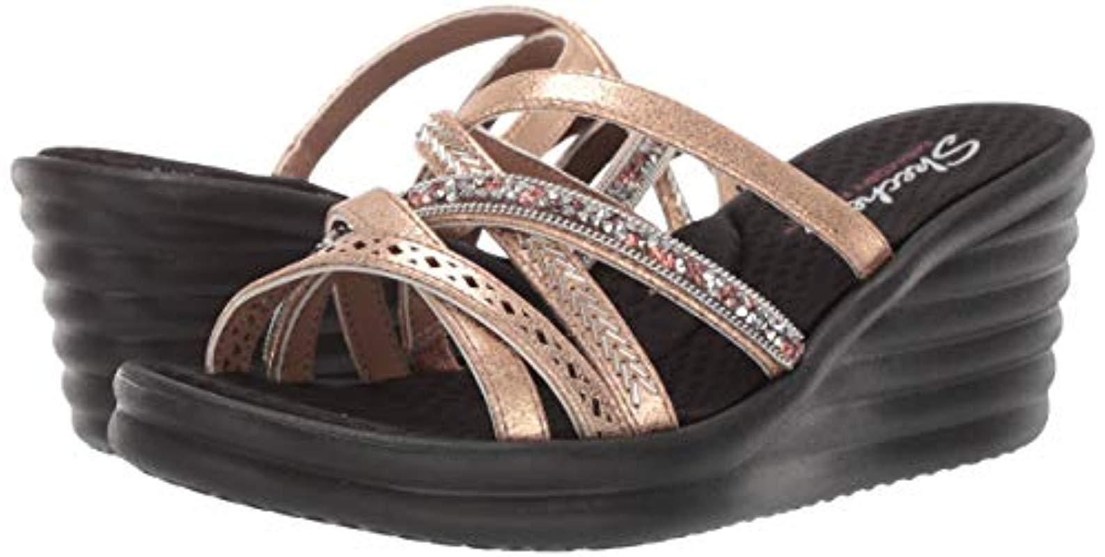 skechers rose gold shoes