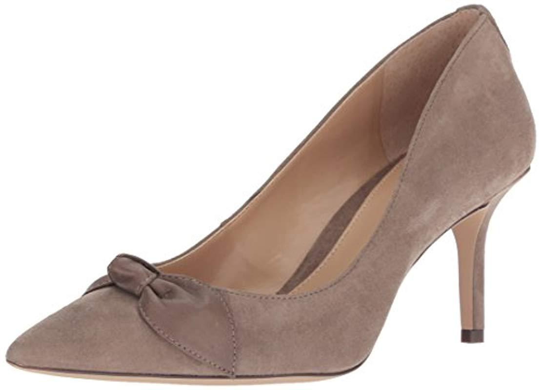 ralph lauren cognac pumps