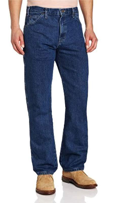 Dickies Regular-fit Six-pocket Jean in Blue for Men - Lyst