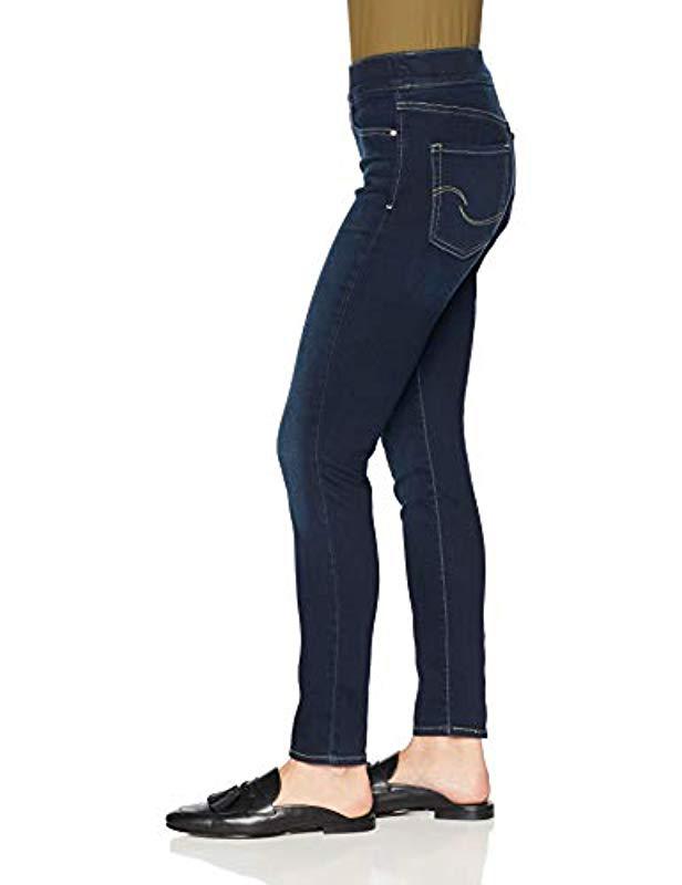 signature by levi strauss co totally shaping pull on skinny jeans