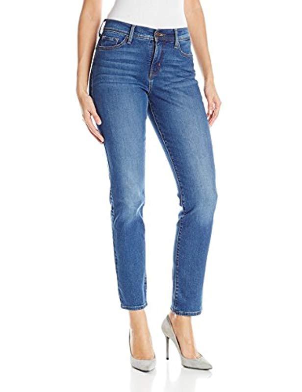 Levi's 512 Perfectly Slimming Skinny Jean in Blue - Lyst