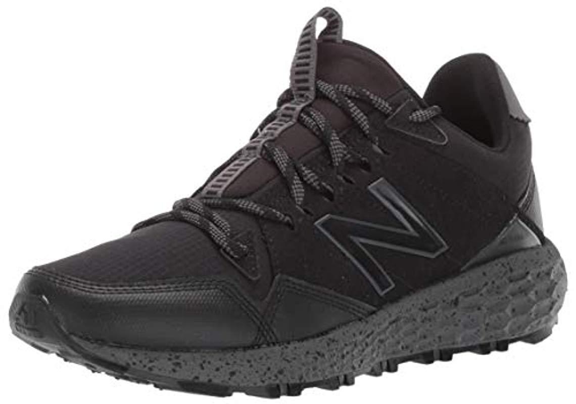 Lyst - New Balance Crag V1 Fresh Foam Running Shoe in Black for Men