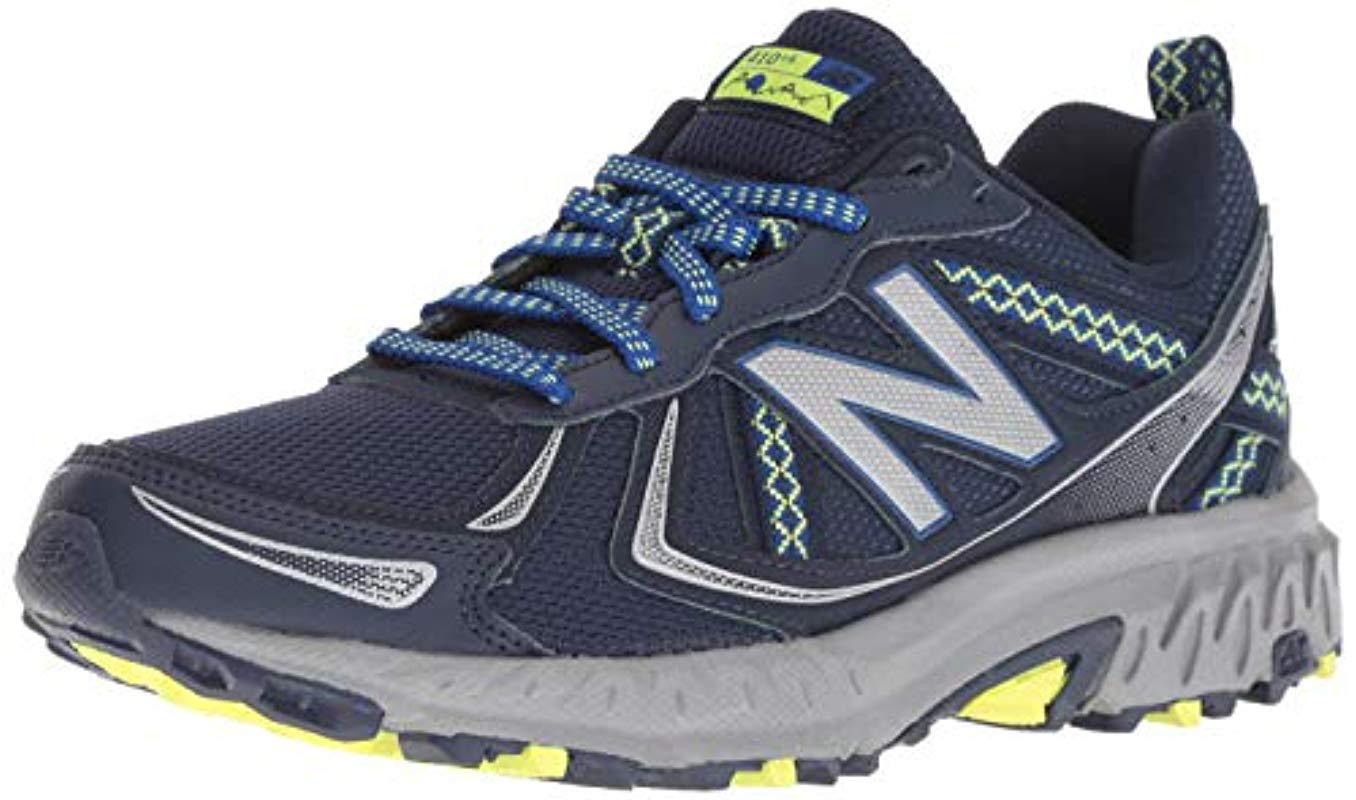 Lyst - New Balance Wt410v5 Cushioning Trail Running Shoe in Blue - Save ...