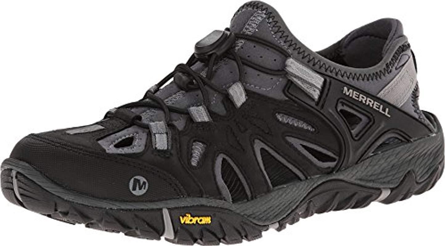 Lyst - Merrell All Out Blaze Sieve (black/wild Dove) Men's Shoes in ...