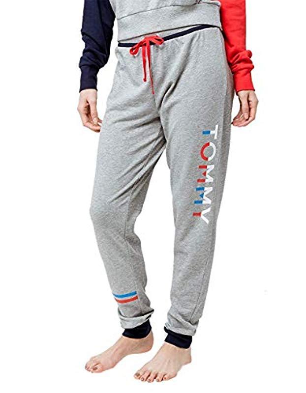 tommy hilfiger lounge track pants