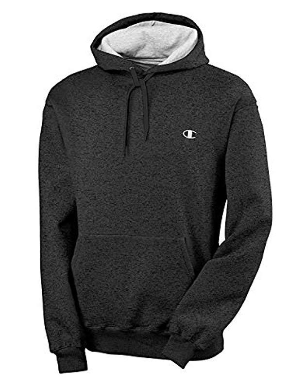 Lyst - Champion Big-tall Fleece Pullover Hoodie in Gray for Men