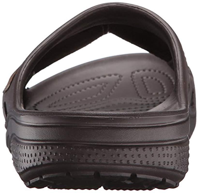 Crocs™ Yukon Mesa Slide Sandal in Brown for Men Lyst