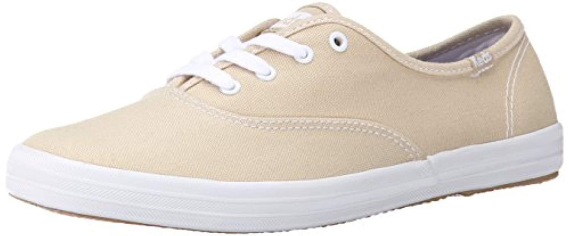 Keds Champion Original Canvas Sneaker in Natural - Lyst