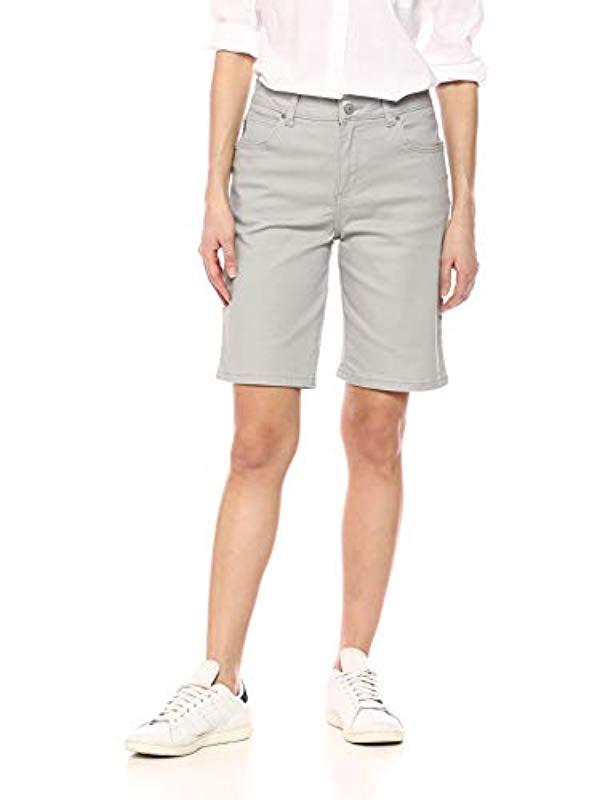 Lyst - Lee Jeans Relaxed-fit Bermuda Short in Gray