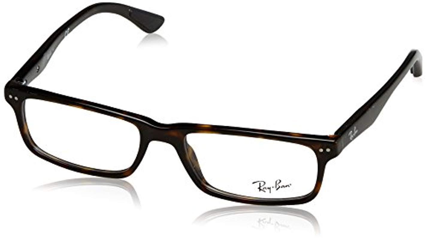 Lyst Ray Ban Rx5277 Glasses In Dark Havana Rx5277 2012 52 For Men