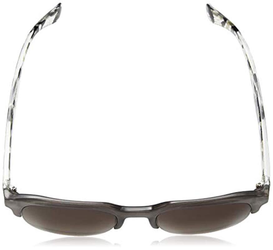 Laundry by Shelli Segal Ls148 Gyan Polarized Round Sunglasses, Grey