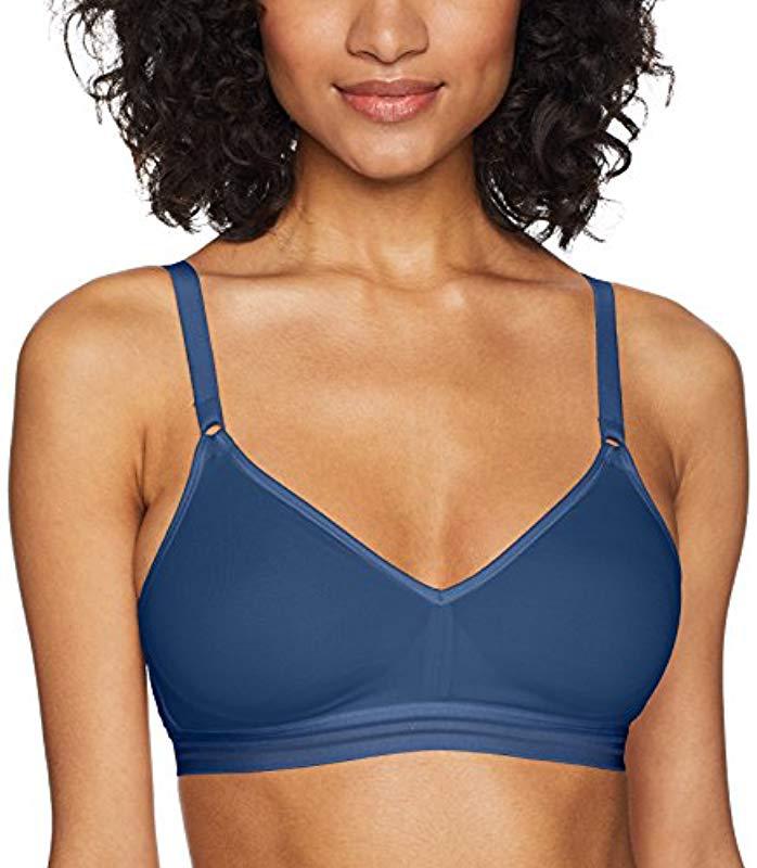 Lyst Hanes Comfortflex Fit T Shirt Soft Unlined Wirefree Bra In