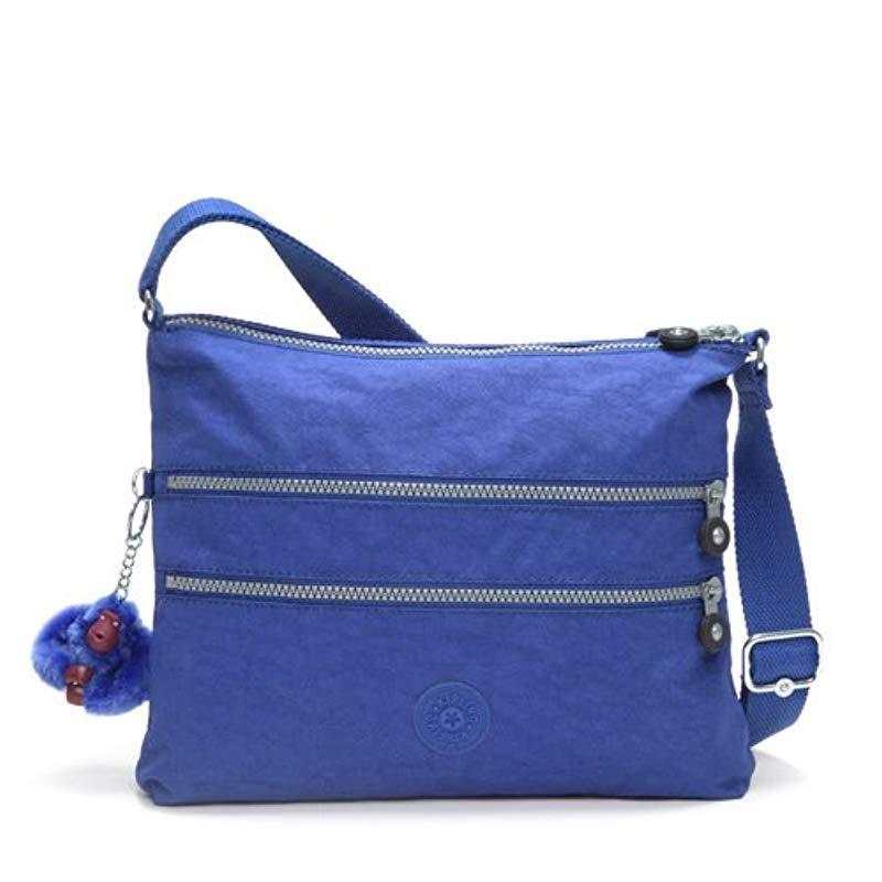 Kipling Alvar Solid Crossbody Bag in Blue - Lyst