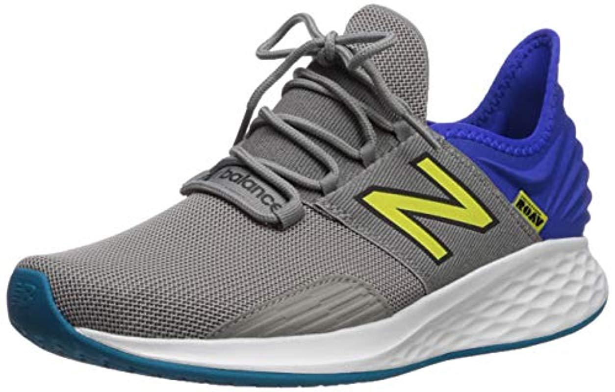 new balance fresh foam roav blur translucent running shoes