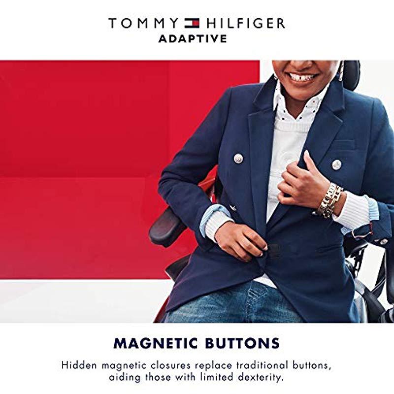 Tommy Hilfiger Adaptive Shirt With Buttons Lyst