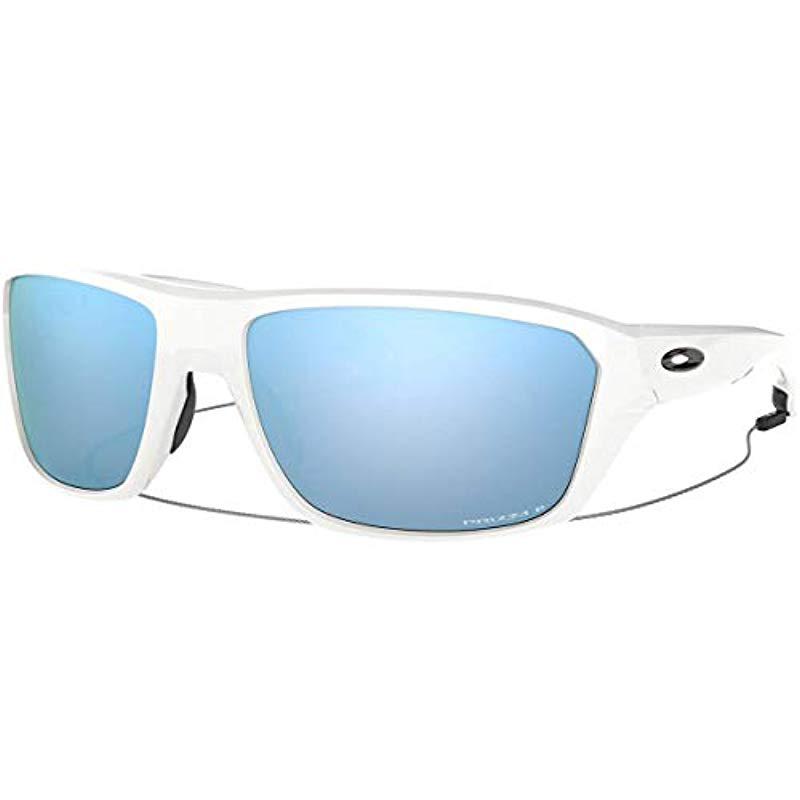 Lyst Oakley Split Shot Sunglasses In White For Men 