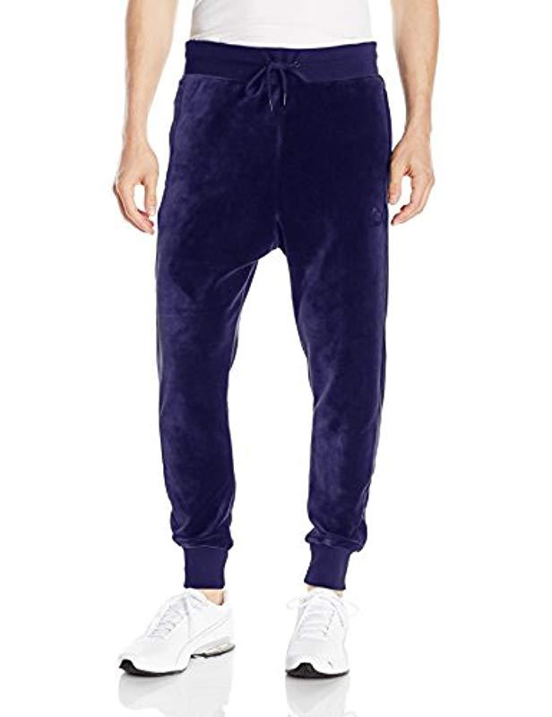 puma velour t7 pants