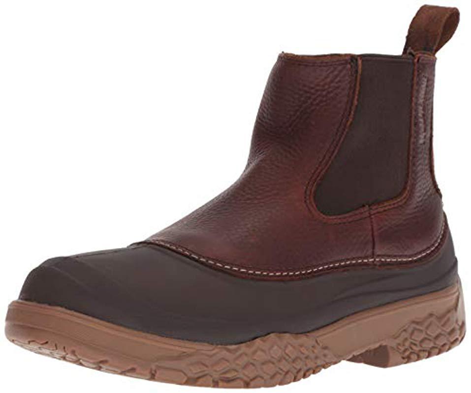 wolverine boots slip on