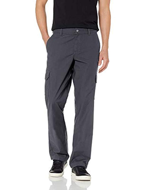 Dickies Ripstop Cargo Pant Regular Straight Fit, Rinsed Charcoal, 42 30 ...