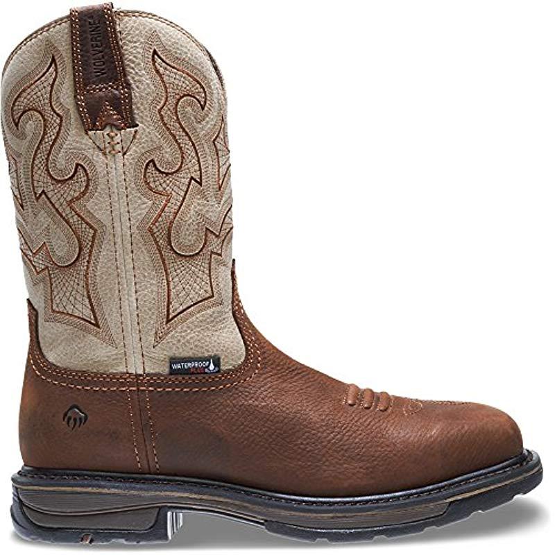 cheap square steel toe boots